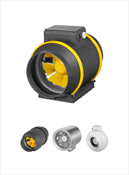 Inline extractor fans