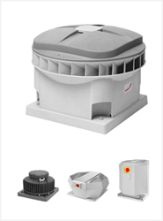 Roof extract fans