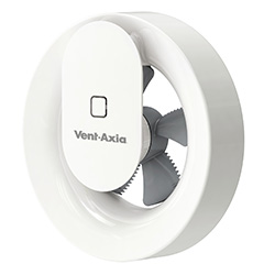Bathroom fan Svara with moisture and light sensor 100-125mm (app-controlled)
