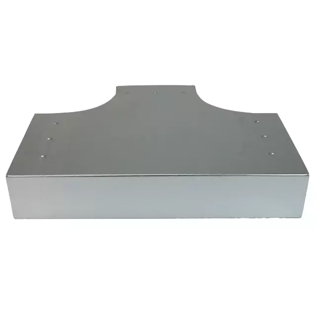 T-piece 90 degrees 300x80 mm - 170x80 mm for ducting