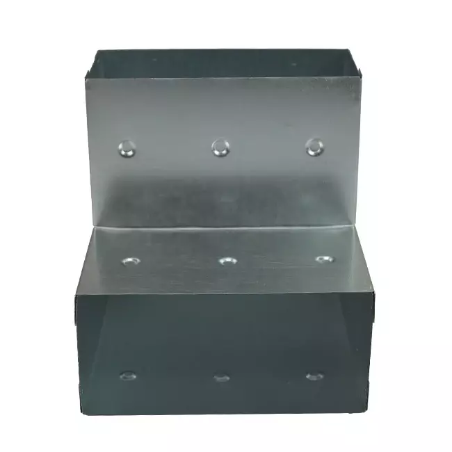 Bend 90 degrees 170x80 mm vertical duct