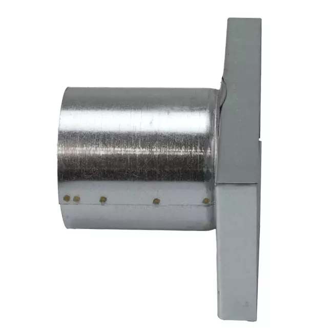 Lid 170x80 mm with connection diameter 80 mm for flue pipe