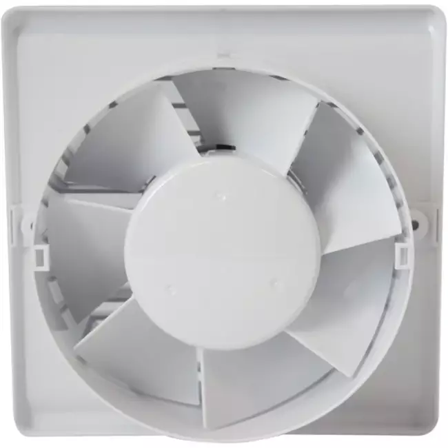 Bathroom extractor fan Ø 125 mm white - energy planet 125 HS