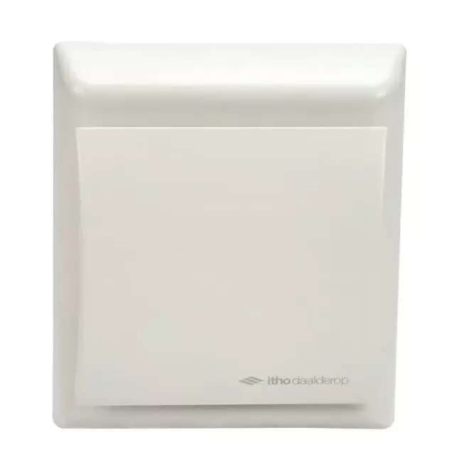 Itho Daalderop bathroom extractor fan Ø 100 mm - white with timer BTV-N201 T