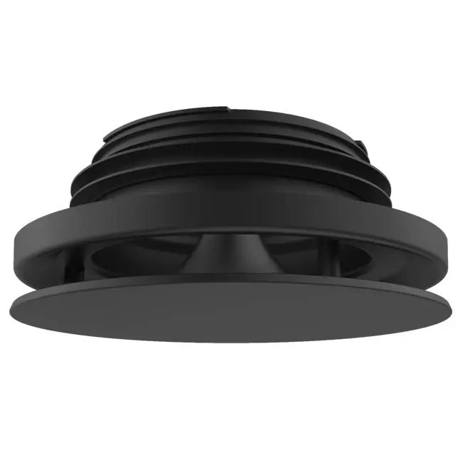 Vent-Axia Uniflexplus RV Z 125 mm adjustable supply and drain valve - black
