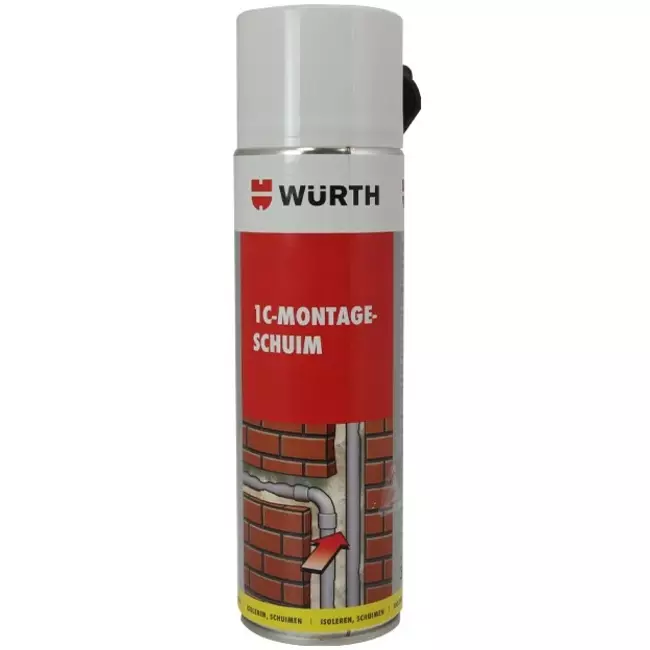 PU-foam canister 500ml with hose