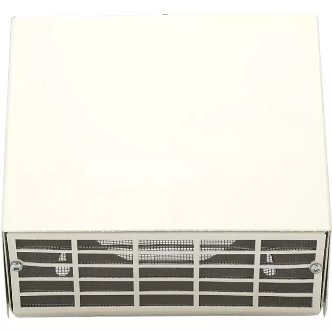 Cover HRU wall Ø100 - RAL9010