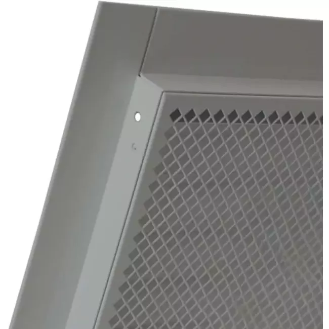 Metal grille industrial 150x200mm zinc - MRF1520Zn