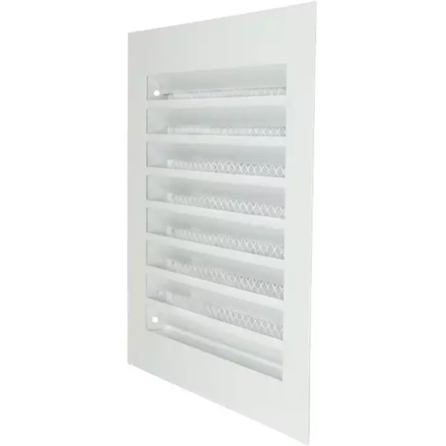 Metal grille industrial 300x300mm white - MRF3030