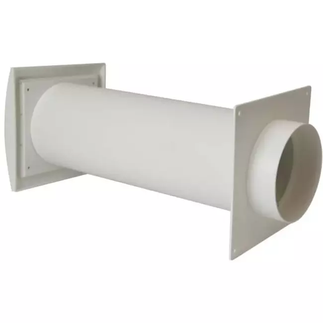 Through-wall ventilation kit SPK4 Ø125mm with moveable blades