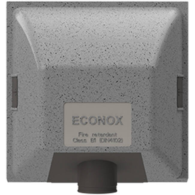 EPS Plenum insulated 590x590 Ø 125mm