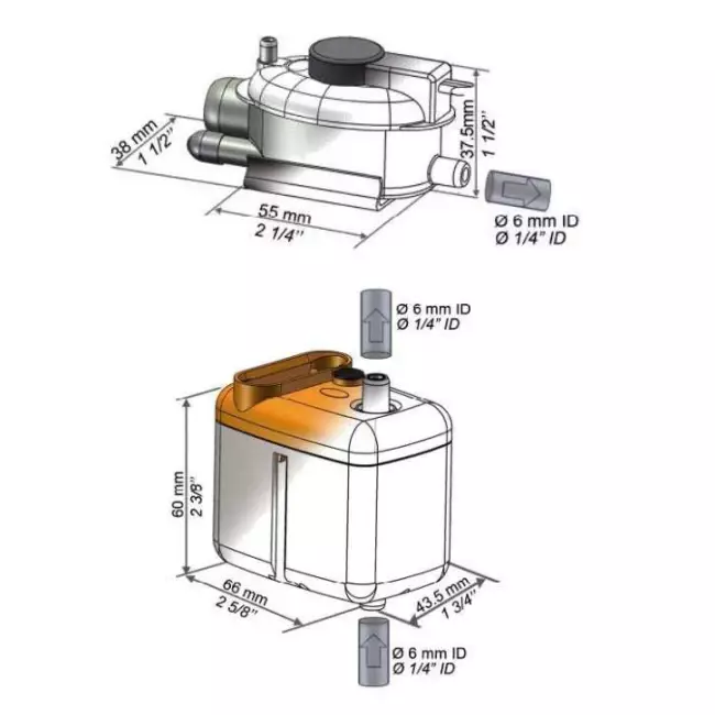 Sauermann Mini condensate water pump 30l/h