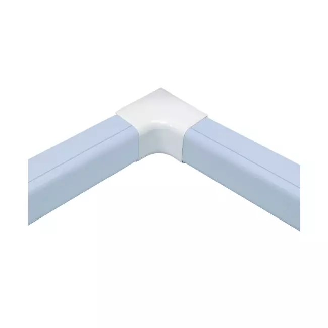 Climaplus air conditioning duct Angle inner bend 125 x 75mm RAL 9010 WHITE