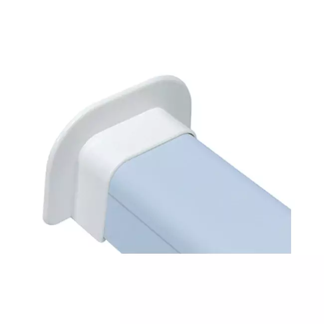 Climaplus air conditioning duct wall rosette 70x55mm RAL 9010 WHITE