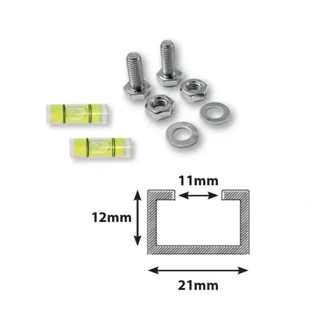 SUMO outdoor unit mounting bar made of vibration damping rubber 600 mm