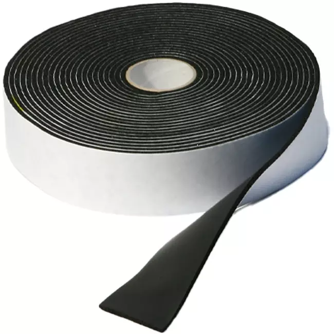 Maxifoam insulating foam tape Black, Roll 10 meters