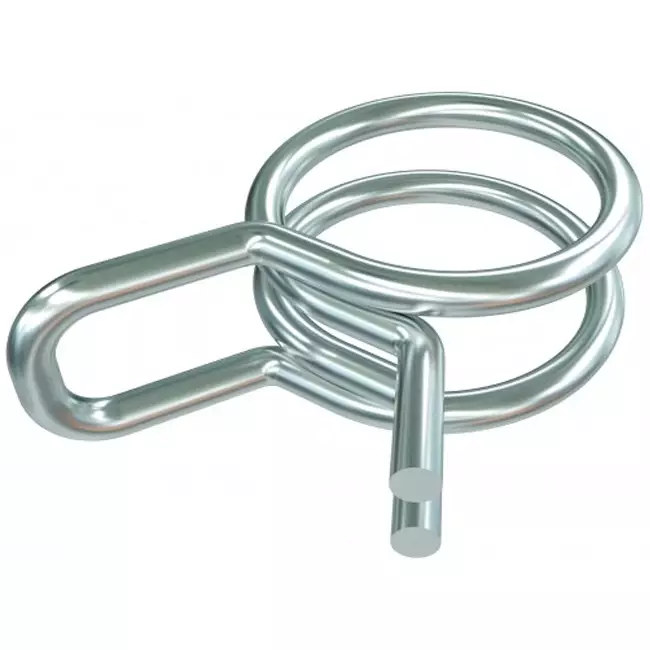 Sauermann Steel wire clamp for Ø6mm hose (set 25 pieces)