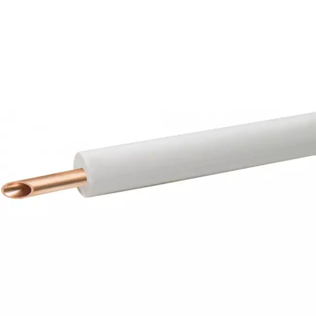 CUPEX single insulated cooling pipe 1/4, 25 meters