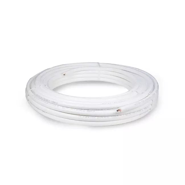 CUPEX insulated double cooling pipe 1/4-1/2, 20 meters