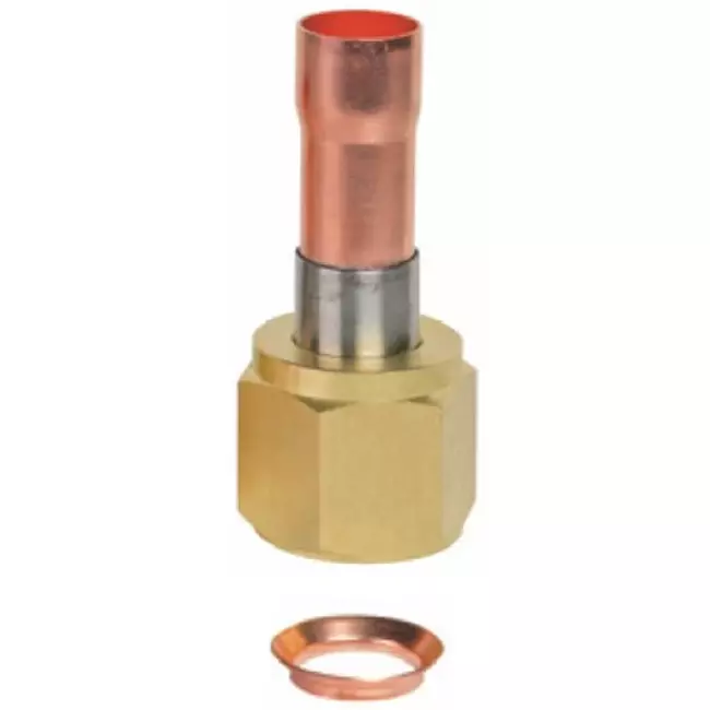 Flexflair FA brazing plug coupling 5/8, + trumpet ring