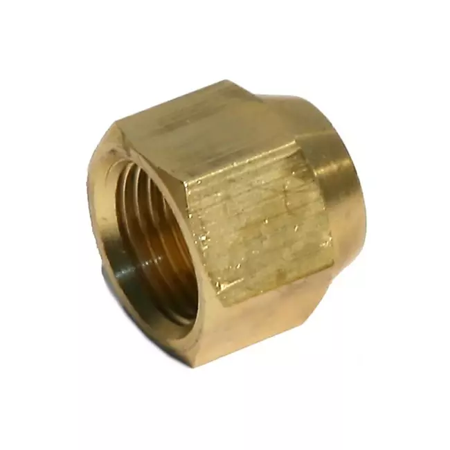 Screw gland for flare connection 1/4