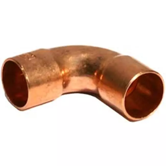 Solder bend 90 ° short version 1/4