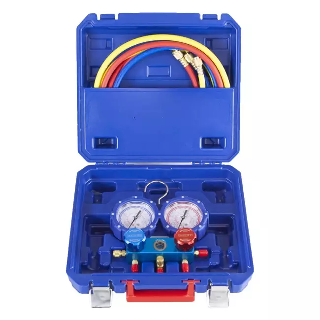 Manifold set R32, R410A, R407C incl. 1,5M hose set