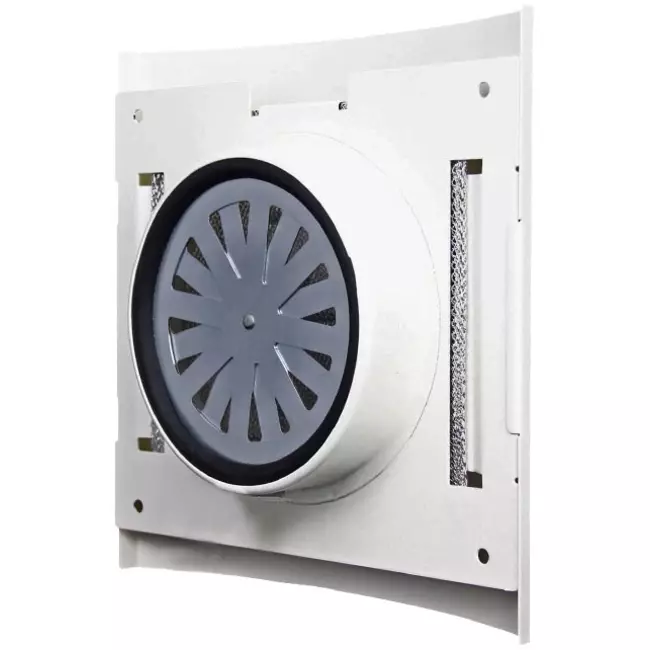 Ventilation supply and exhaust air valve deluxe with filter Ø 125 mm - Alpha DLD-P125