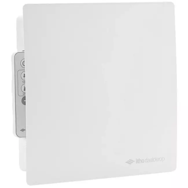 Bathroom extractor fan Ø 100 mm - white with timer, humidity sensor and remote control BTV-ssst Supreme