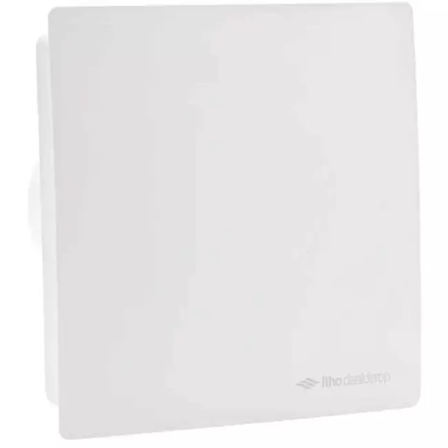 Itho Daalderop bathroom extractor fan Ø 100 mm - white with timer and 2 speeds BTV-ssst T