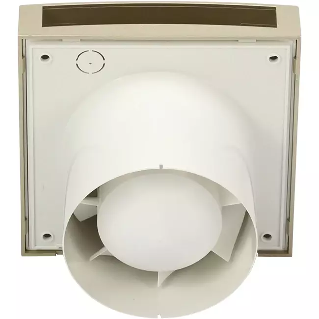 Bathroom extractor fan Ø 100 mm gold - design T100G