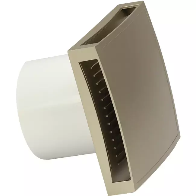 Bathroom extractor fan Ø 100 mm gold - design T100G