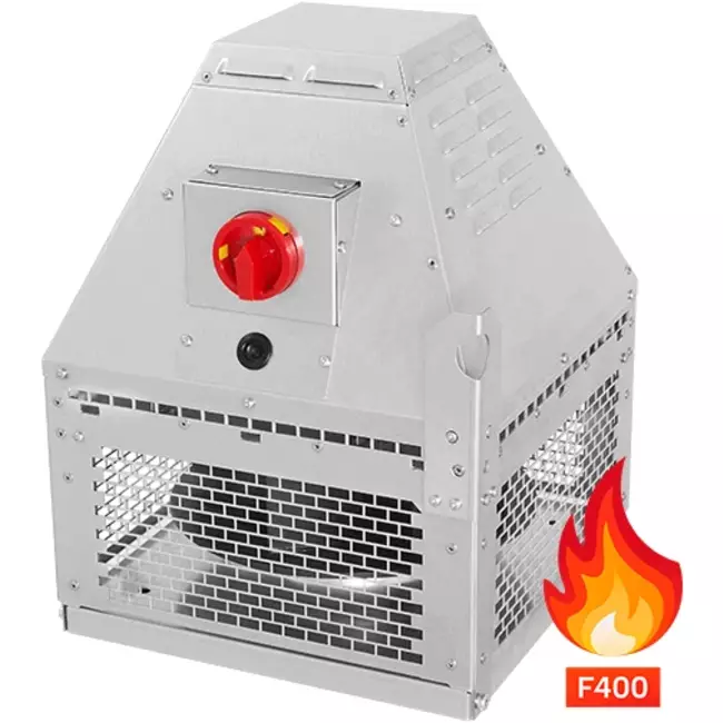 Roof fan flue gas outlet horizontal - DHN 225 D2 F4 30