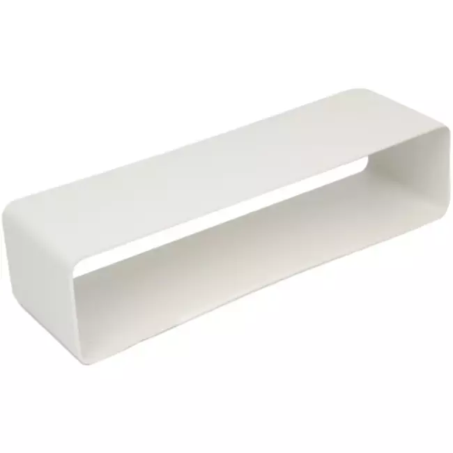 Plastic female coupler rectangular 220x90 mm - KSF29