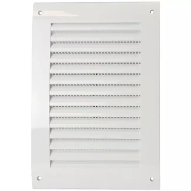 Wall grille 250x170 mm white - N25