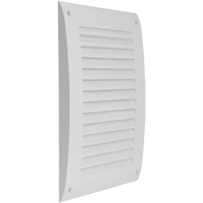 Wall grille 250x170 mm white - N25