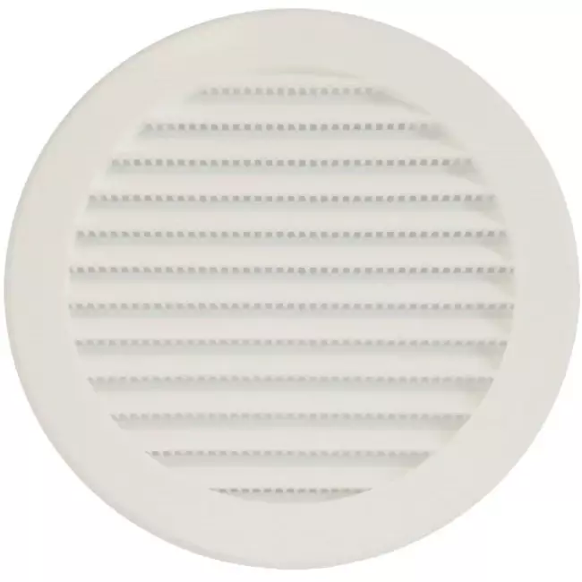 Vane grille diameter: 125mm white - VR125