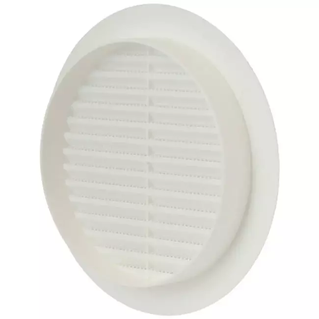 Vane grille diameter: 150mm white - VR150