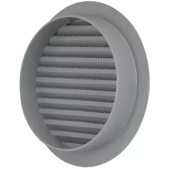 Vane grille diameter: 125mm grey - VR125P
