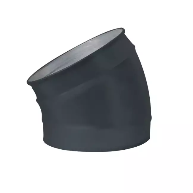 Spiro bend 125 mm 30 degrees (sendz. galvanized) RAL7016