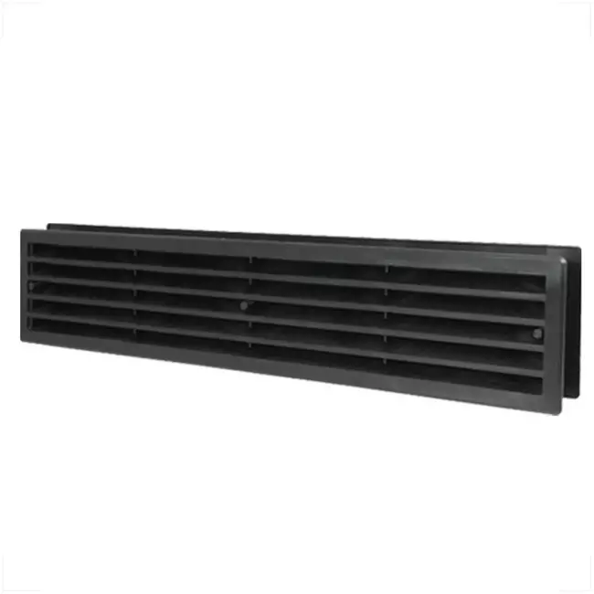 Door grille 450x92 mm black - VR459M