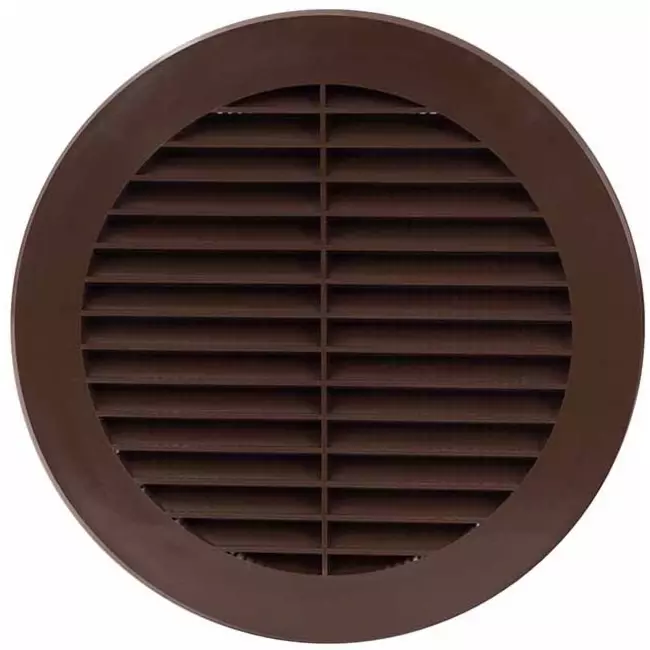 Vane grill diameter 150 mm brown - VR150B