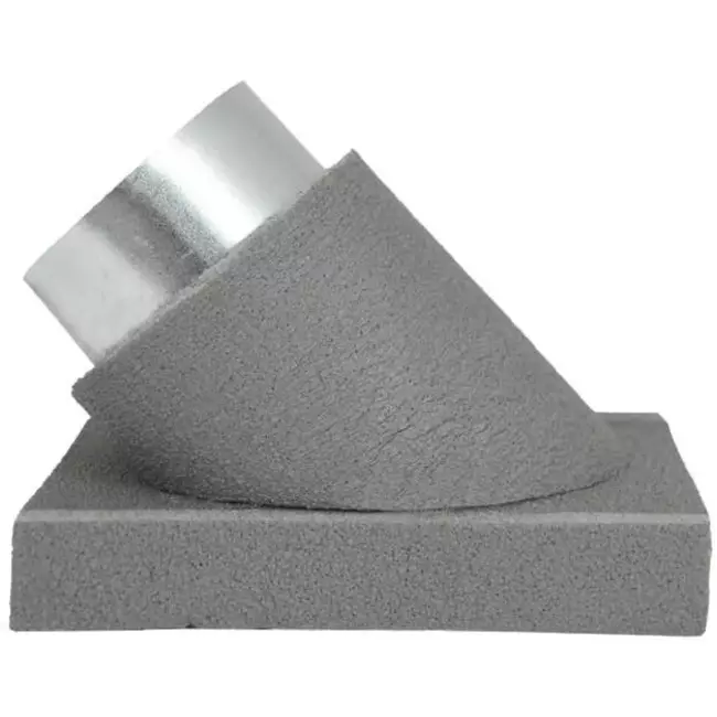 Thermoduct 90º branche piece 80 mm