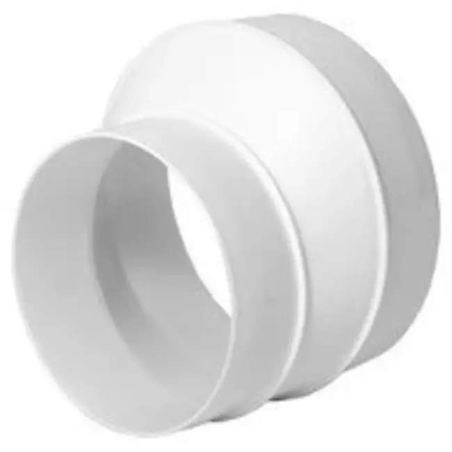 Round plastic connector 150mm to 125mm - AP150-125