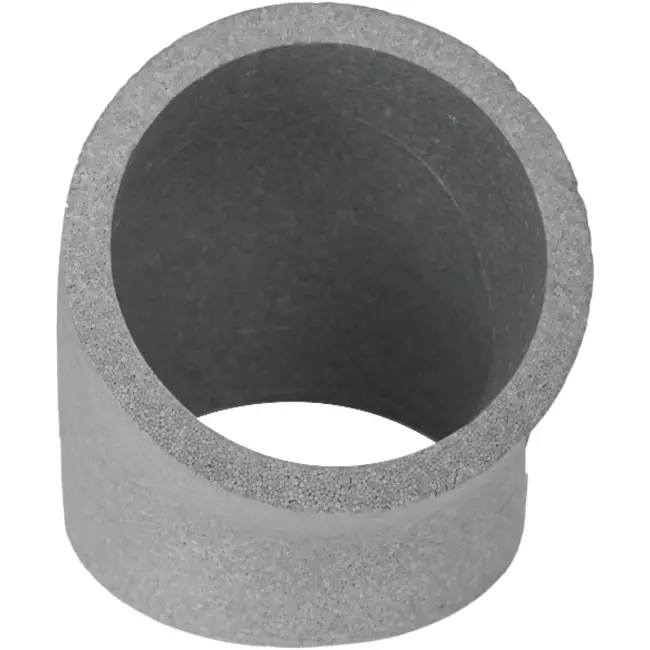 Insulated bend EPS 45° diameter 125mm