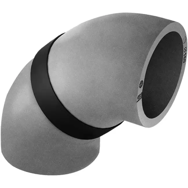 Insulated bend EPS 45° diameter 125mm