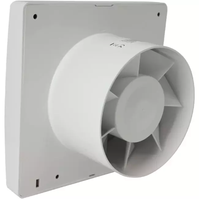 Europlast bathroom extractor fan Ø 100 mm white with automatic shut-off damper - luxury X100Z