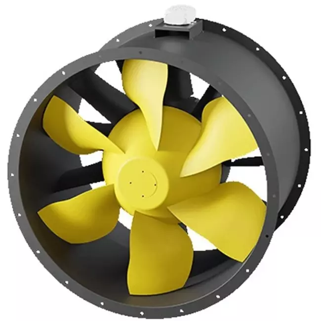 Axial 800mm duct fan - AL 800 D4 01