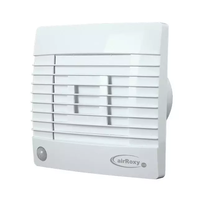 Bathroom extractor fan Ø 150 mm white - pRestige 150 ZG MS
