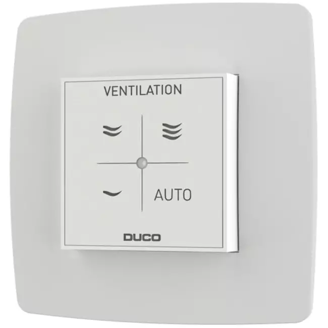 Duco control switch RF/Wired white